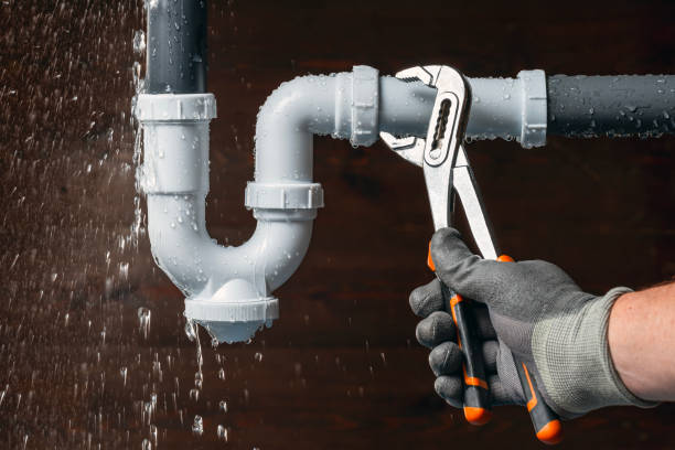 Professional Plumbing technician working in Wading River, NY